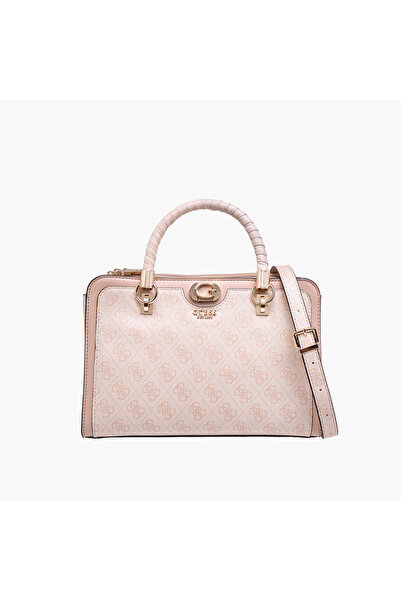 Guess Niko Textured Crossbody Bag with Detachable Strap