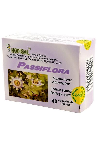 Hofigal Passiflora, 40 comprimate,