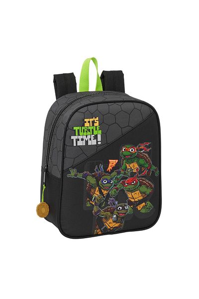 Teenage Mutant Ninja Turtles School Bag Teenage Mutant Ninja Turtles Black Grey 22 x 27 x 10 cm