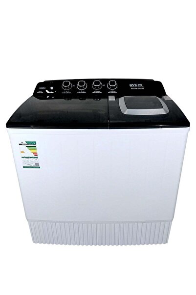 GVC PRO غسالة ملابس بحوضين، سعة 18 كجم، 609 كيلو وات، GVCWM-200 فضي