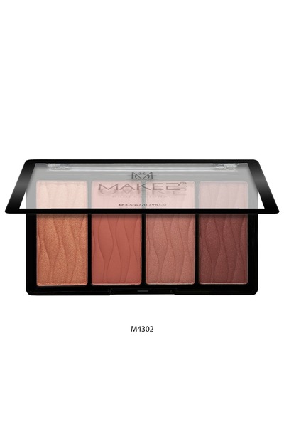 Makeover22 باليت بليشر (Earthy Blush) ميك اوفر22-M4302