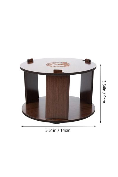 Viva Professional Wooden Box Neck Roll Paper Protective