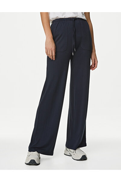 Marks & Spencer Wide Leg Örme Pantolon