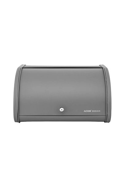 ALTOM DESIGN Altom bread box, Gray style, metal, 30x26x17 cm