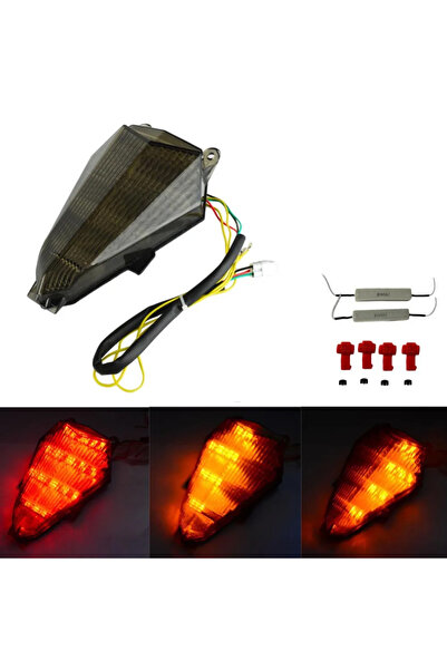 EVO MOTORS Stop Spate Yamaha R6 2006-2012 Fumuriu Semnalizari