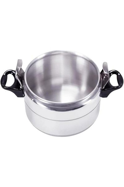 Tradeo Aluminum Alloy Pressure Cooker for Gas Stove – Quick Cooking of Meat, Rice, Beans & Soup