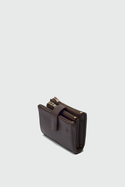 Shule Bags Kei Wallet Bitter Brown