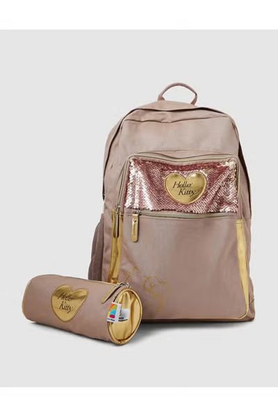 Hello Kitty school backpack with pencil case size 16 inches