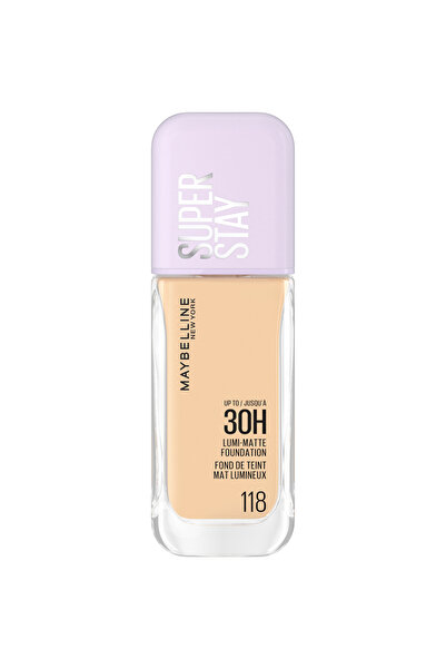 Maybelline New York Fond de ten Super Stay Lumi Matte 118, 35ml