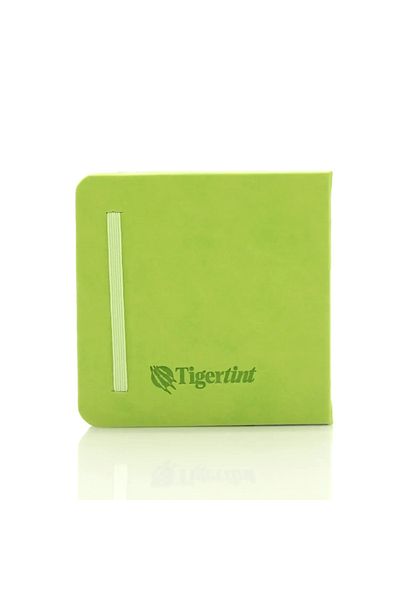 Tigertint Hard Cover Sketchbook 140 g 12X12 cm 80 Sheets Pistachio Green 100140128