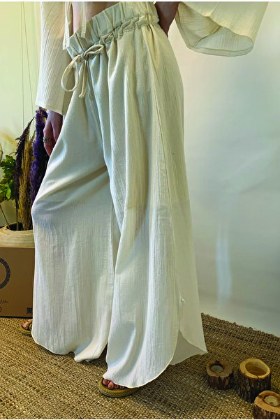 ARİNNASİDE Pants with Curved Sides