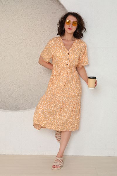 stcococix since 1990 V-Neck Short Sleeve Dress