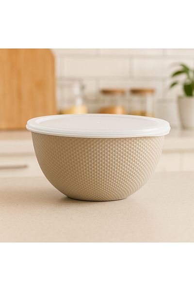 Pazar Kapısı Luxury Lid 3 Size Bowl Storage Container 0.5 L - 1.0 L - 2.0 L