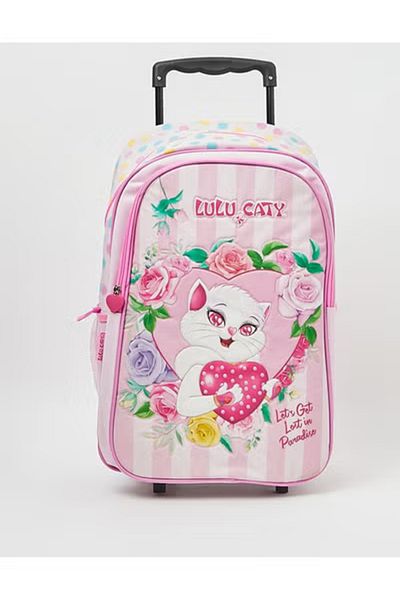 Taimi A 45-piece school backpack set and a wonderful school set from Lulu Caty with wheels18-inch