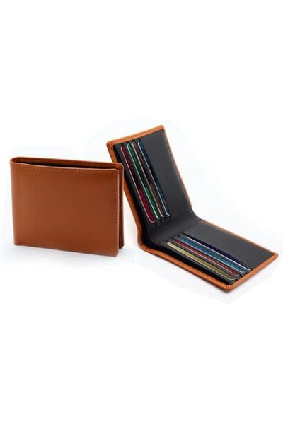 chase plus Leather Wallet for Men, Card Holder Wallet, Slim Mens Wallet, Small RFID Card Wallet, Tra