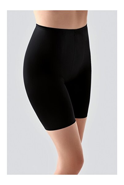 ROZELT Women's Black Gathering High Waist Laser Cut Corset