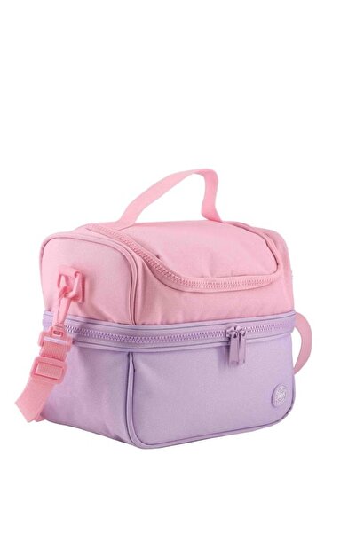 Atrium Big Zipper Lunch Bag – Solid Black