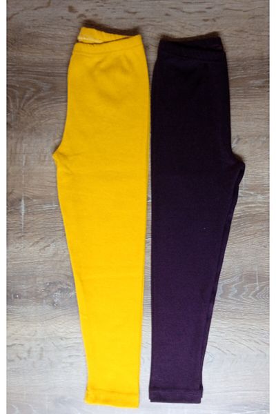 Fun Kids 2-Pack Ribbed Camisole Children's Leggings 7-8 Years