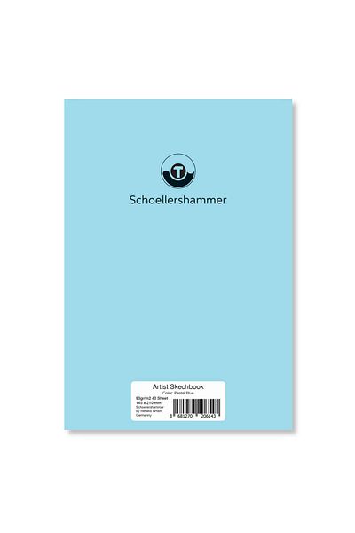 Schoellershammer Sketchbook Sketchbook 90 g A5 30 Sheets Pastel Blue