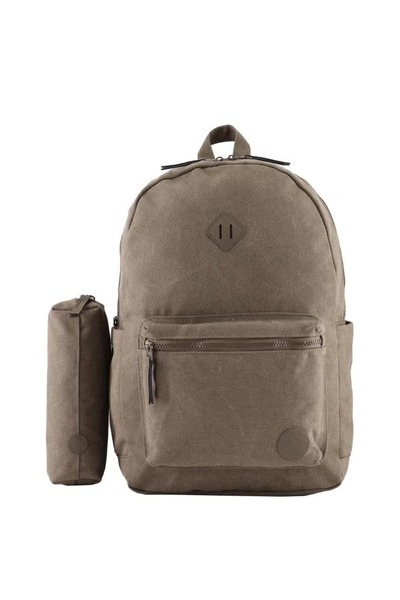Atrium Canvas Backpack with Accessory for 15" Device