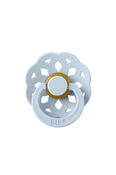 Bibs Suzeta Boheme Latex, round teat, 6 months+ Baby Blue,