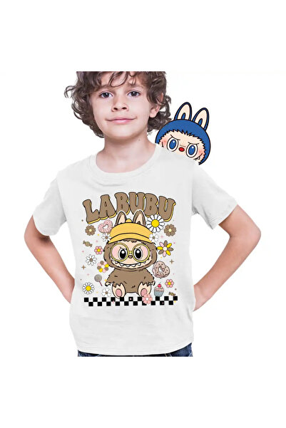 OEM Tricou Copii Labubu Nerd Power