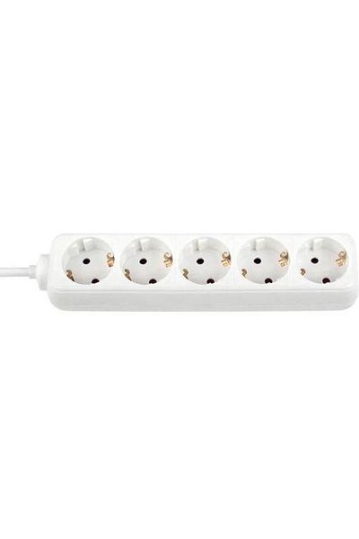 Bachmann Extension Cord SELLY BM-3812515, without switch, 5 sockets, 3 m (White)
