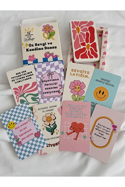 Wisevelya Essence of Love and Return to Yourself 32 Affirmation Cards