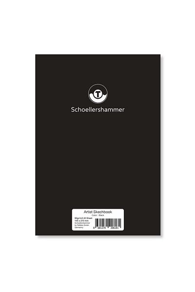 Schoellershammer Sketchbook Sketchbook 90 g A5 30 Sheets Black