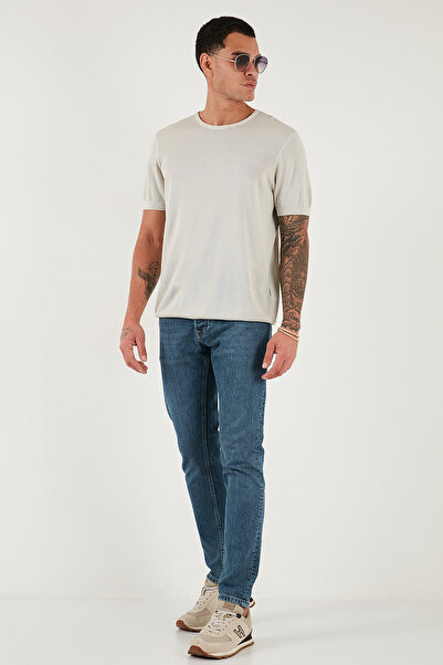 Buratti Бавовняні джинси Slim Fit з нормальною талією і вузькими штанинами Чоловічі ДЖИНСИ 1124C041NAPOLI