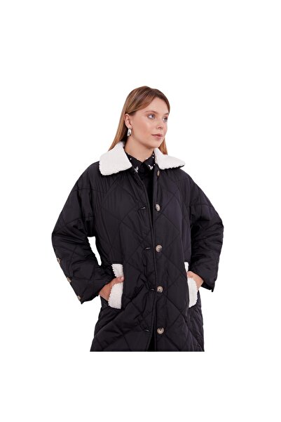 Levidor Γυναικείο Λεπτομερές Καπιτονέ Παλτό