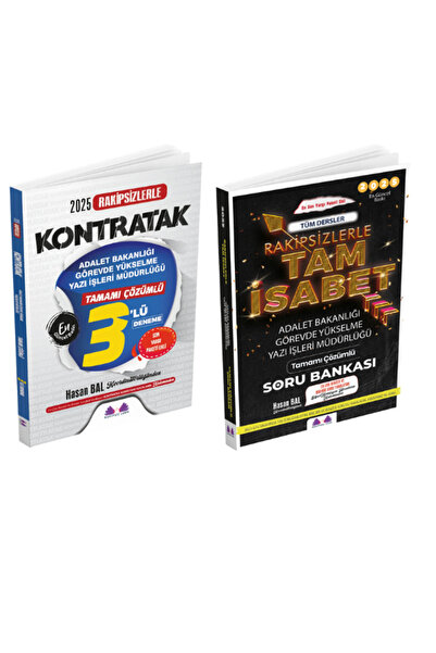 Rakipsiz UZEM ADALET BAKANLIĞI GÖREVDE YÜKSELME TAM İSABET TAMAMI ÇÖZÜMLÜ TÜM...