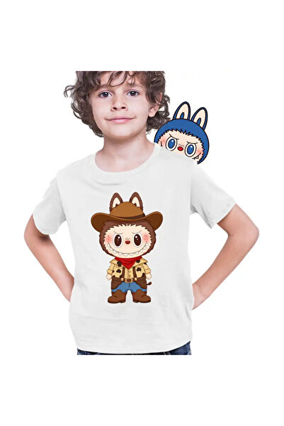 OEM Tricou Copii Labubu Cowboy