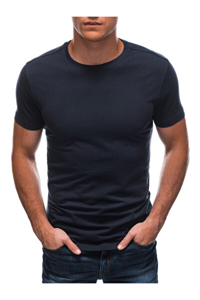 Edoti Herren Basic T-Shirt EM-TSBS-0100 - Marine