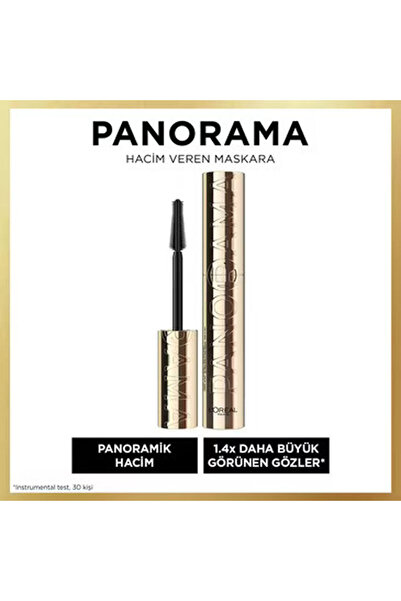 L'Oreal Paris Panorama Hacim Veren Maskara Siyah