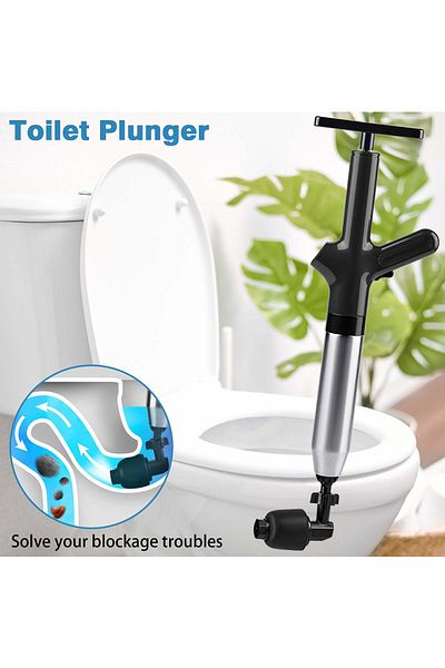 EqiEch Toilet Plunger,Pressure Plunger,Air Drain Toilet Unclogger,Toilet Clog Remover