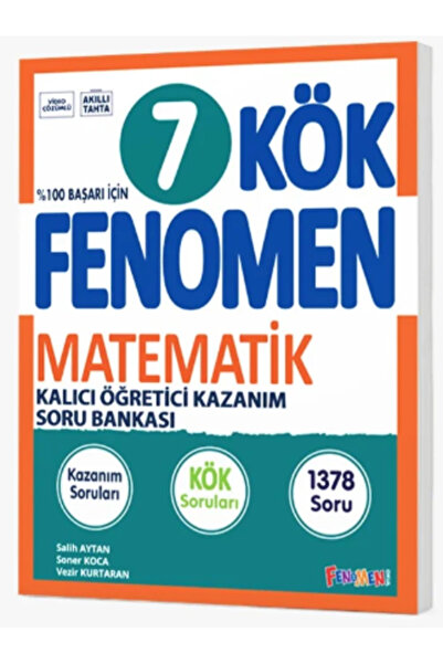 Bi bigelio 7. Sınıf KÖK Matematik Soru Bankası Fenomen Yayınları