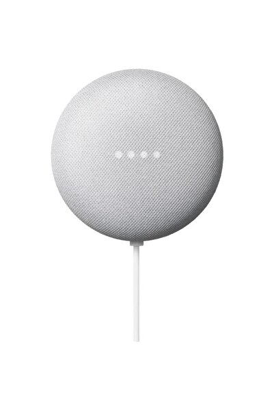 Google Nest Mini 2, Bluetooth, Chromecast integrat, Wi-Fi (alb)
