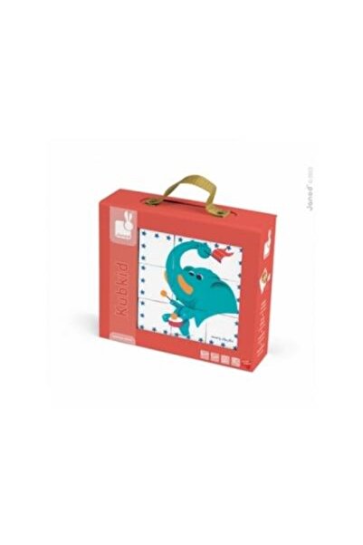 Janod Set cuburi - La circ - (J02817)