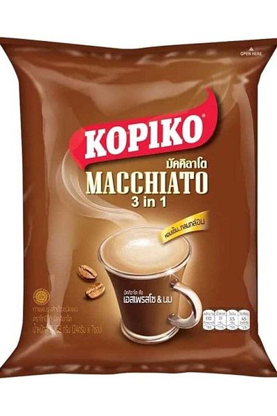 Kopiko Macchiato 3-in-1 Instant Coffee - 336g (24 Sachets)