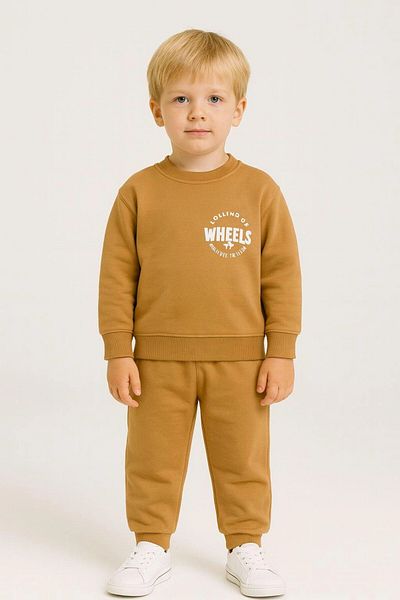 My Hanne Wheels Printed Baby Boy Suit 20100