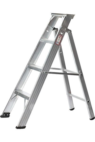 Zamil Aluminum Home Ladder – Strong & Lightweight with Non-Slip Rubber Steps ...