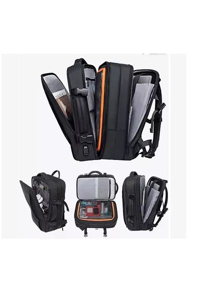 OEM Cavalli Smart anti-theft backpack, fully waterproof, large capacity 39L ... gray