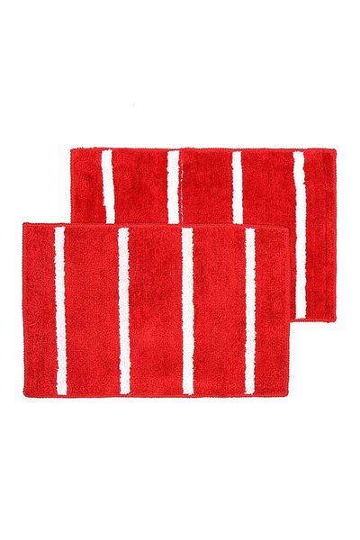 Status Soft Microfiber Anti-Skid Bath Mat/Room Entrance/Office Entrance (Multi Color) size -58x38cm