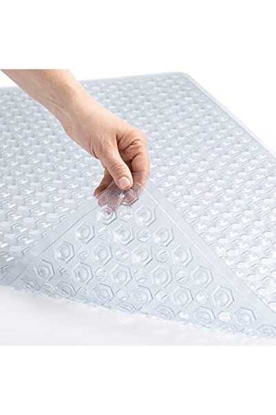 Gorilla Grip سجادة حوض الاستحمام والدش، سجادات بطانة أرضية حوض الاستحمام القابلة للغسل في الغسالة