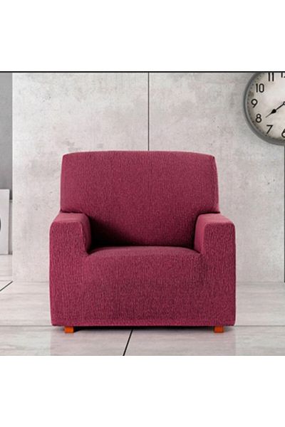 eysa Elastic Armchair Cover, Troya, C/8 Bordo