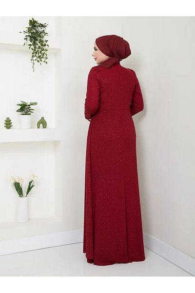 S7V7N EXCLUSIVE Tesettür Evening Dress Gözdem