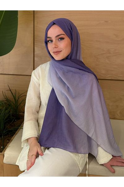 efdal şal eşarp Gradient Cotton Shawl