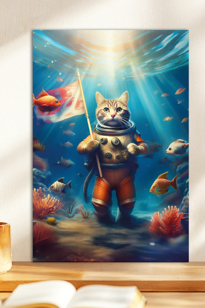 Zevahir Mobilya Dekorasyon 1 bucată de pictură MDF cu aspect de lemn tematică...