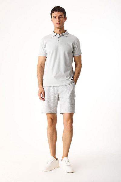 VENA Martin Slim Fit Polo Collar Pique T-Shirt